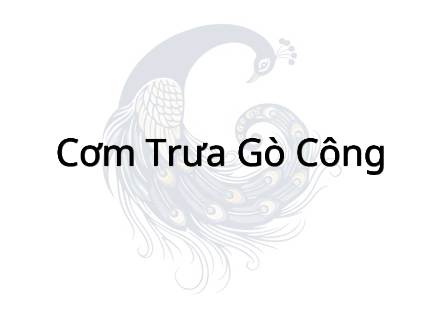 Cơm Trưa Gò Công
