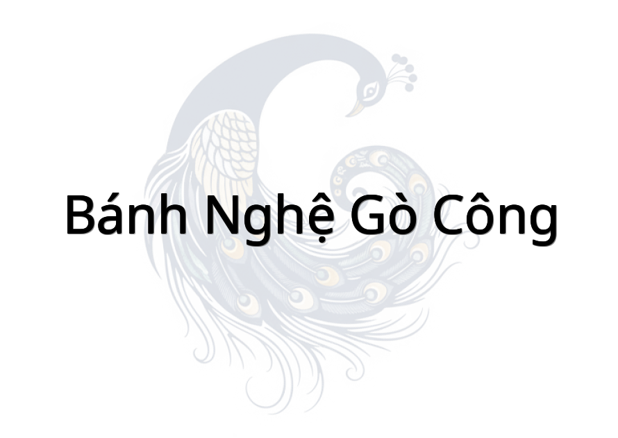 Bánh Nghệ Gò Công