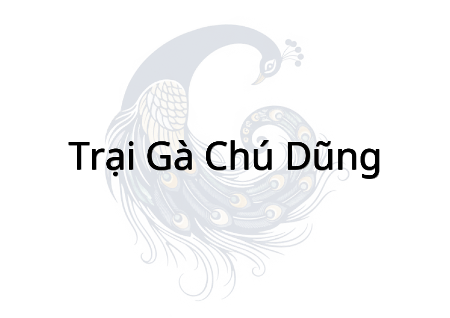 Trại gà chú Dũng
