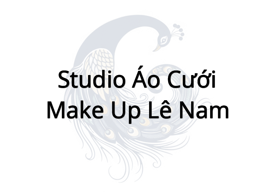 Studio Áo Cưới - Make Up Lê Nam