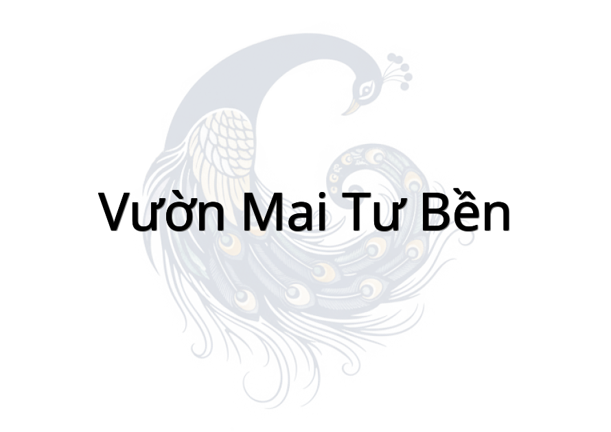 Vườn mai tư Bền