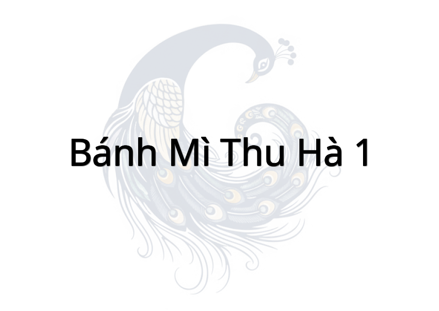 Bánh mì thu hà 1