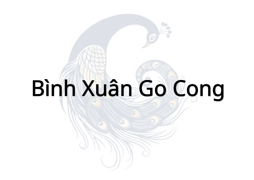 Bình xuân go cong