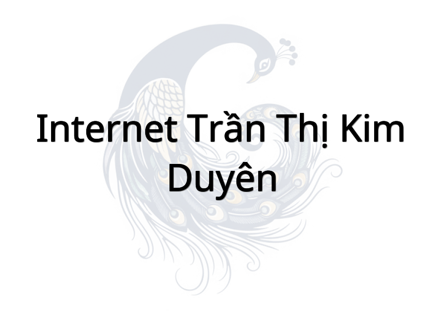 Internet Trần Thị Kim Duyên