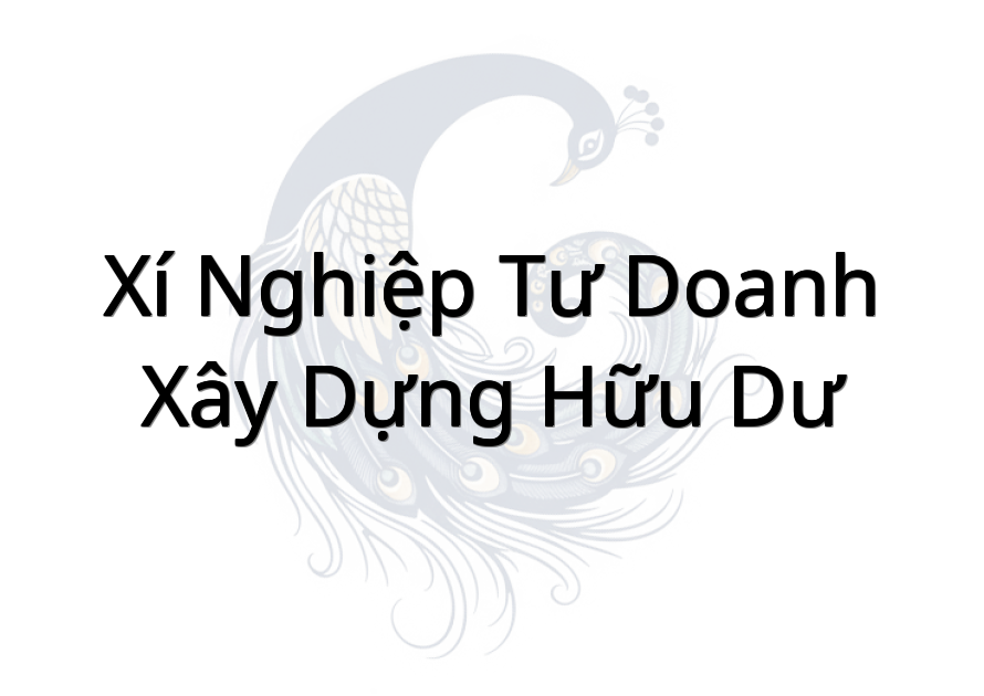 Xí nghiệp tư doanh xây dựng hữu dư