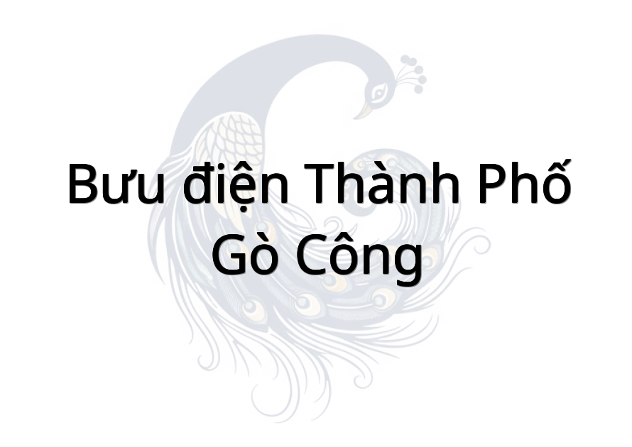 Bưu điện thành phố Gò Công