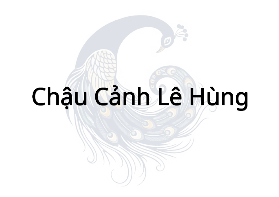 Chậu cảnh Lê Hùng