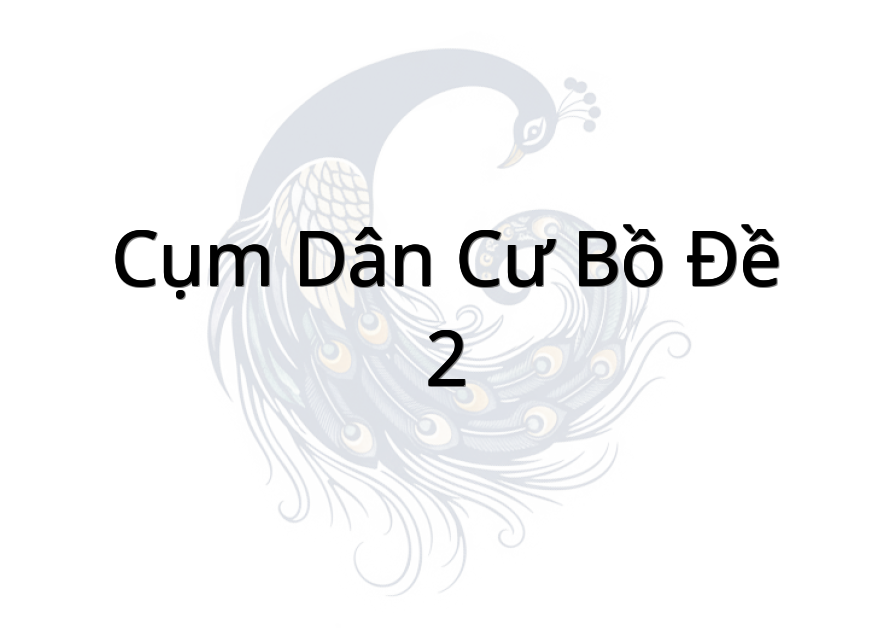 Cụm Dân Cư Bồ Đề 2