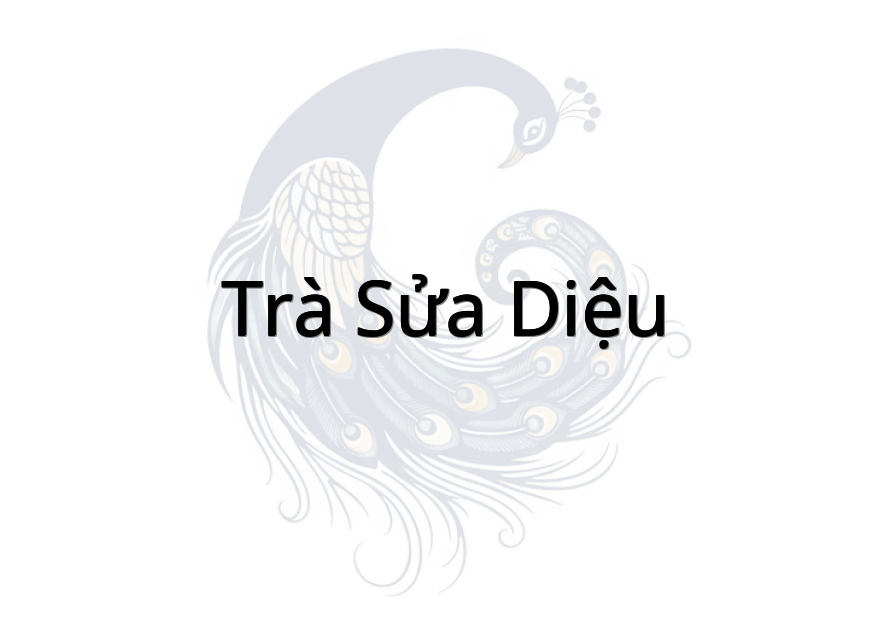Trà sửa diệu
