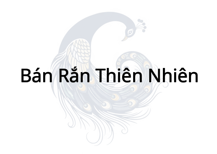 Bán rắn thiên nhiên