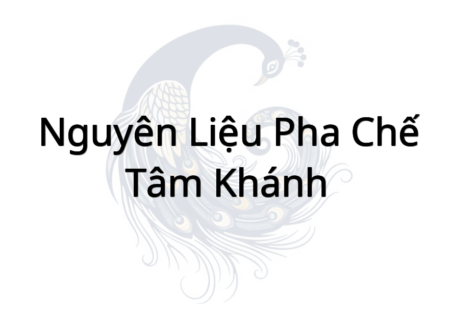 Nguyên Liệu Pha Chế Tâm Khánh