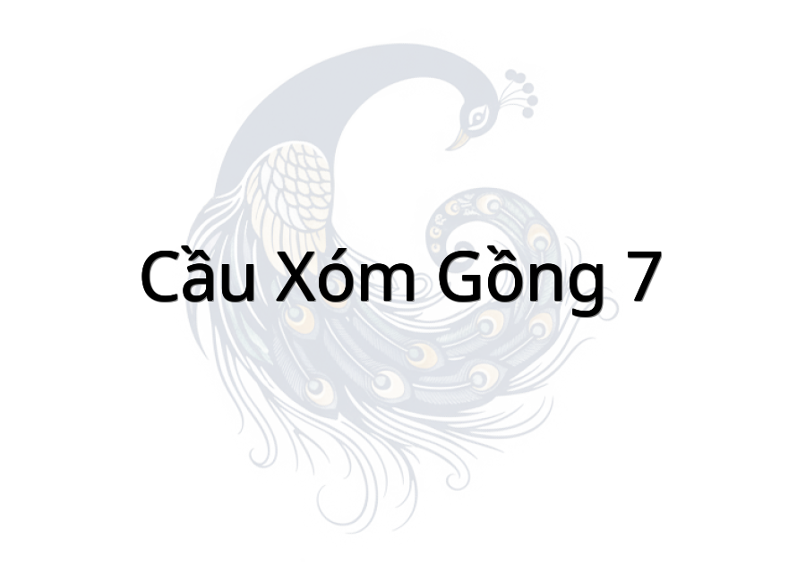 Cầu Xóm Gồng 7