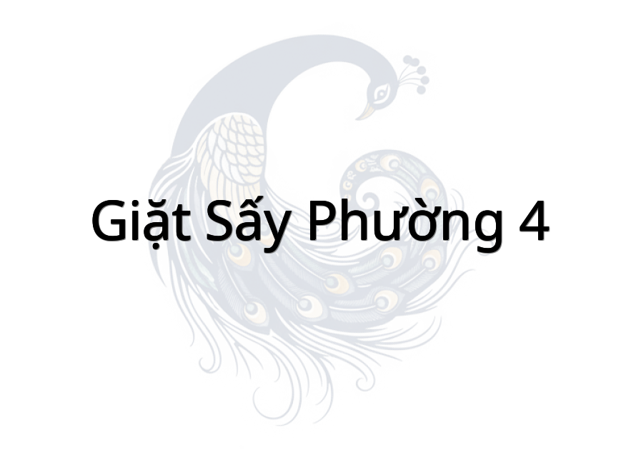 Giặt Sấy Phường 4